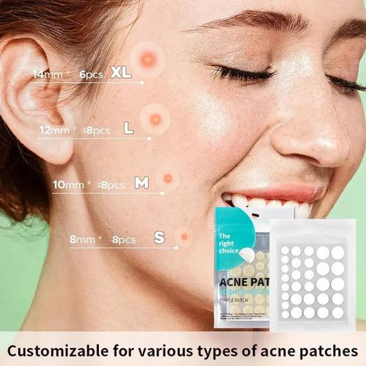 Acne Pimple Patch Invisível – Tratamento Rápido e Eficaz - BOLDORA