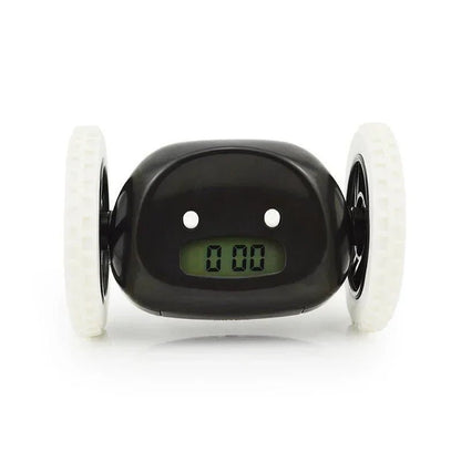 CLOCKY Roll Alarm Clock for Heavy Sleepers on Wheels (Adults Kids Teens Bedroom), Run Away, Moving, Annoying, Jump - BOLDORA