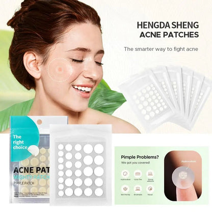 Acne Pimple Patch Invisível – Tratamento Rápido e Eficaz - BOLDORA
